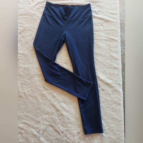 St. John's Bay Womens Mid Rise Active Full Length Leggings - Picture 1 of 4